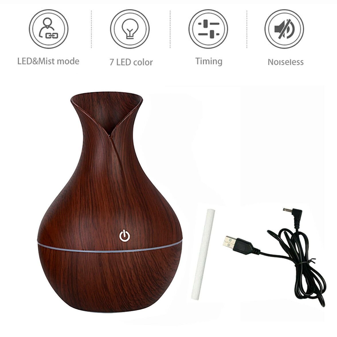 Difusor de Aromas LED Ultrasónico - Imagen 5